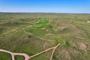 Sand Hills 2nd Tee Aerial